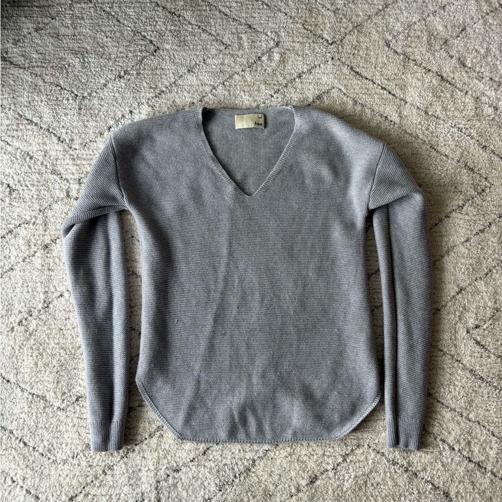 Aritzia Wilfred Free Wolter Sweater Grey Small